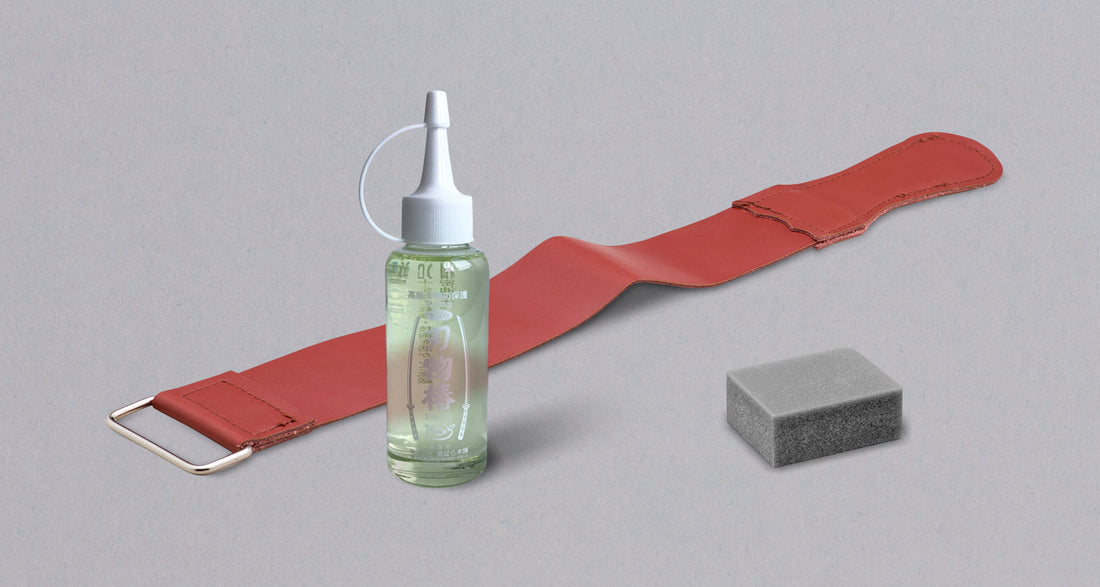 [SET] Carbon steel knife care kit
