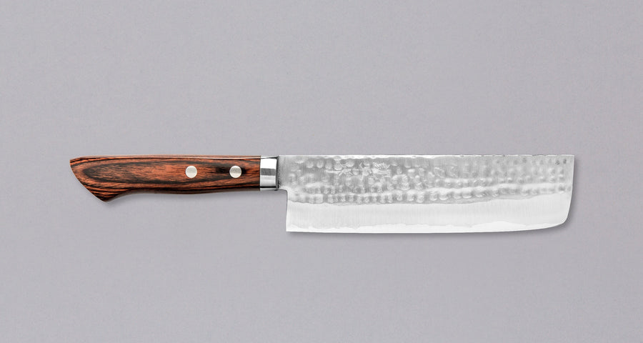 Etsu Village Hammered Nakiri 165mm (6.5")_1