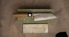 Fujiwara Santoku Shirogami #1 165mm (6.5")