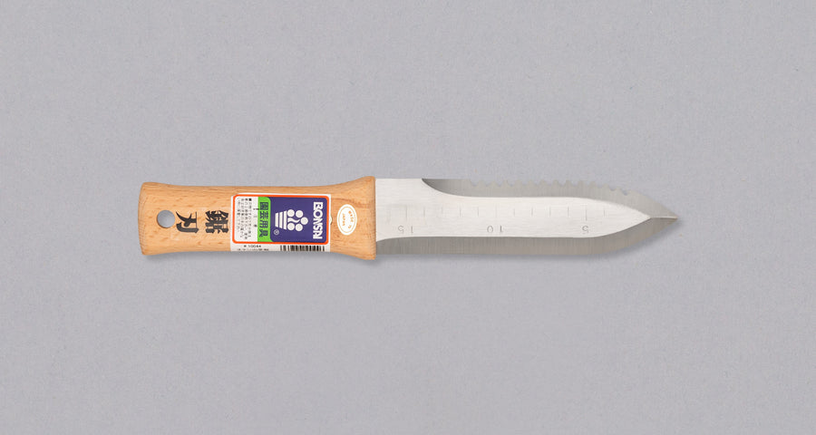 Gyokucho Hori Hori gardening tool [stainless steel]
