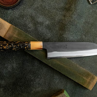 HAP-40 Santoku Black Gold Carbon 180mm (7.1")