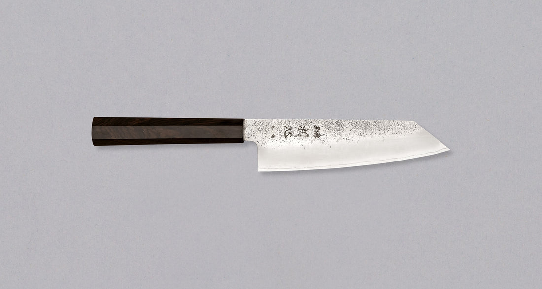 Hatsukokoro Ginrei Bunka Ginsanko Nashiji Ebenové 150mm (5.9")