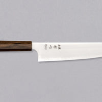 Hatsukokoro Kanetsugu Gyuto Chromax Migaki 240mm (9.4") [Ebony]