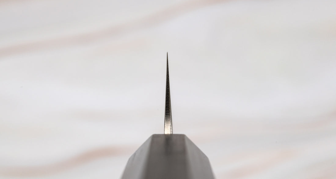 Hatsukokoro Ginrei Petty Ginsanko Nashiji Ebony 130mm (5.1")