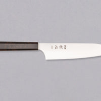 Hayabusa Santoku Aogami Super Ebony 180mm (7.1")