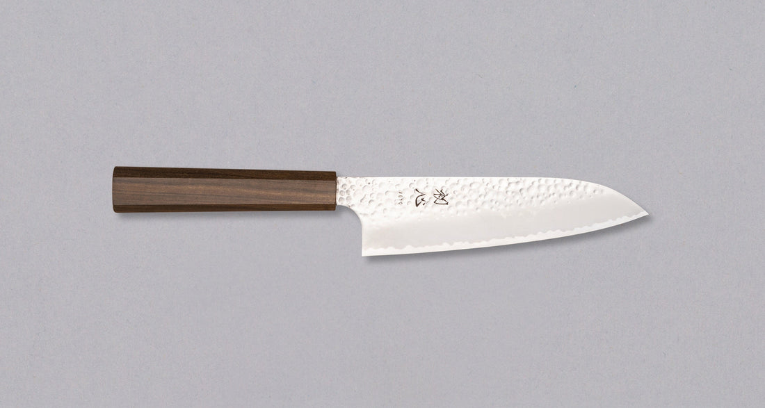 Hayabusa Santoku VG-10 Tsuchime Bubinga 180mm (7.1")