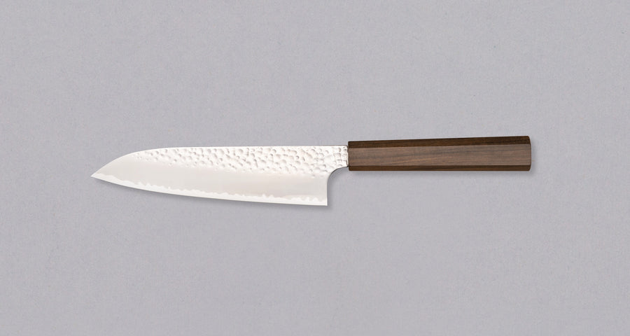 Hayabusa Santoku VG-10 Tsuchime Bubinga 180mm (7.1")