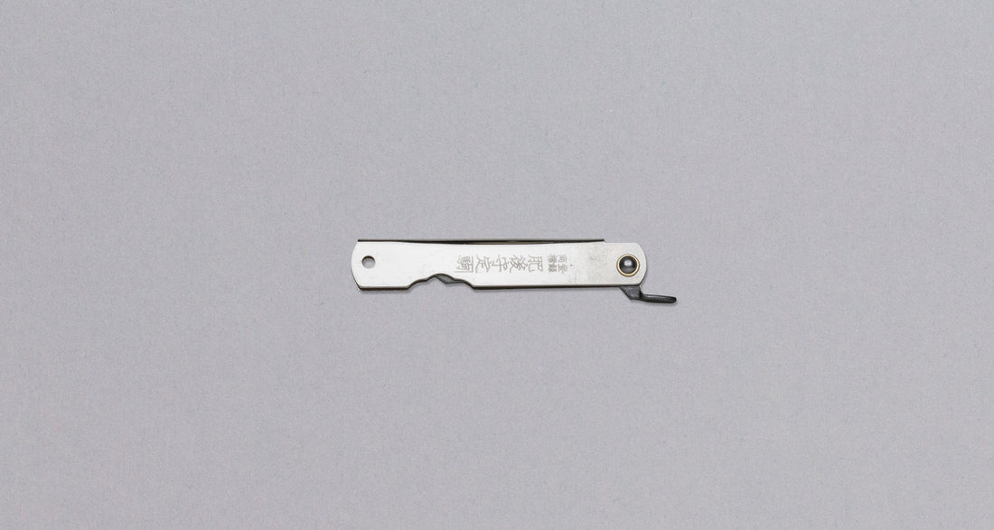 [SET] Higonokami Pocket Knife Silver KURO-UCHI Gift Set [5 knives]_4