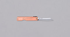 Higonokami Pocket Knife Mizushibuki Pink 75mm (3")
