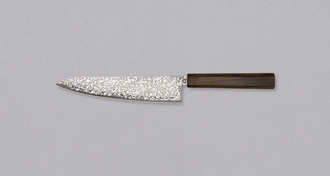 Hikari Gyuto SLD Kurozome Damascus 195mm (7.7")