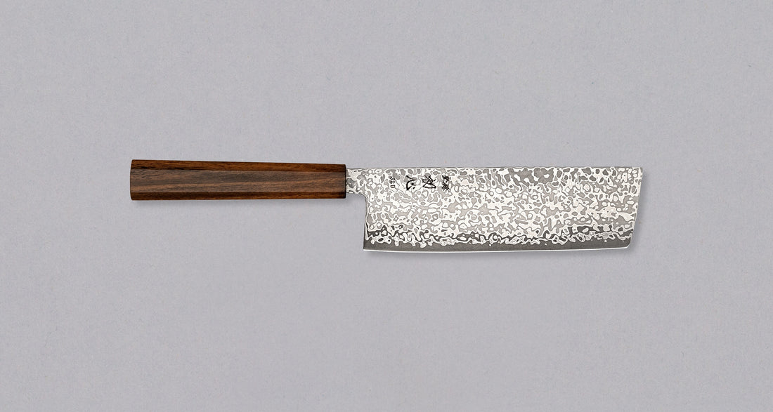 Hikari Nakiri SLD Kurozome Damascus 160mm (6.3")