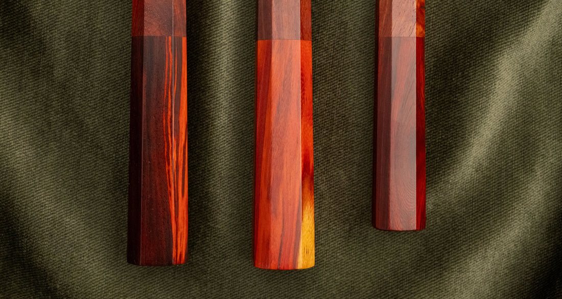 Hokiyama Gyuto Ginsanko Nawame Damascus 210mm (8.3") [Kaotan/Rosewood]