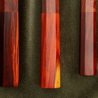 Hokiyama Gyuto Ginsanko Nawame Damascus 210mm (8.3") [Kaotan/Rosewood]