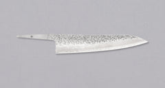 Hokiyama Gyuto Matte Damascus AUS-10 210mm (8.3") - BLADE