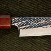 Hokiyama Petty Ginsanko Nawame Damascus 135mm (5.3") [Kaotan/Rosewood]