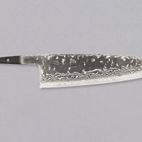 Hokiyama Santoku 440C Damascus 170mm (6.7") - BLADE