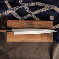Hokiyama Yanagiba AUS-8 240mm (9.4") [walnut]