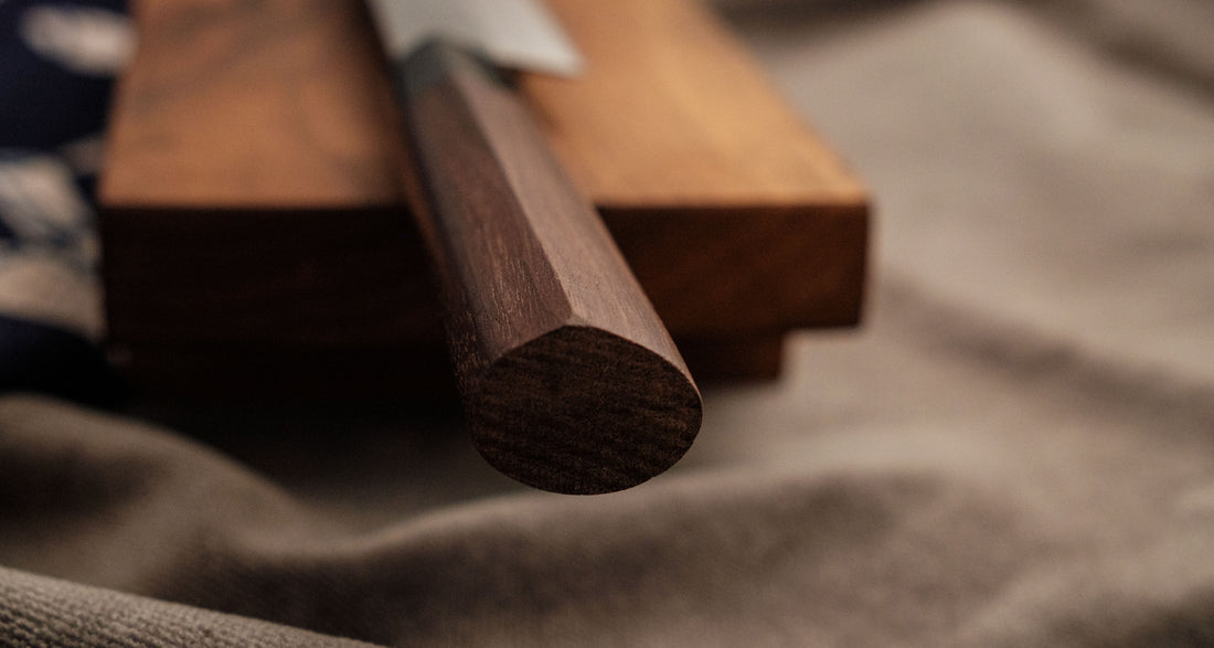 Hokiyama Yanagiba AUS-8 240mm (9.4") [walnut]