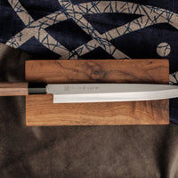 Hokiyama Yanagiba AUS-8 270mm (10.6") [walnut]