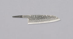 Hokiyama Santoku 440C Damascus 170mm (6.7") - BLADE