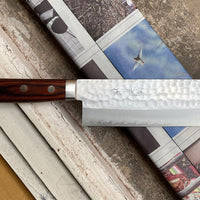 Etsu Village Hammered Nakiri 165mm (6.5")_2