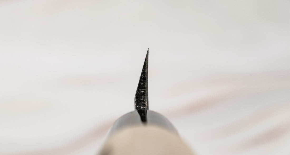 Ikeuchi Single Bevel Petty Shirogami #2 90mm (3.5")