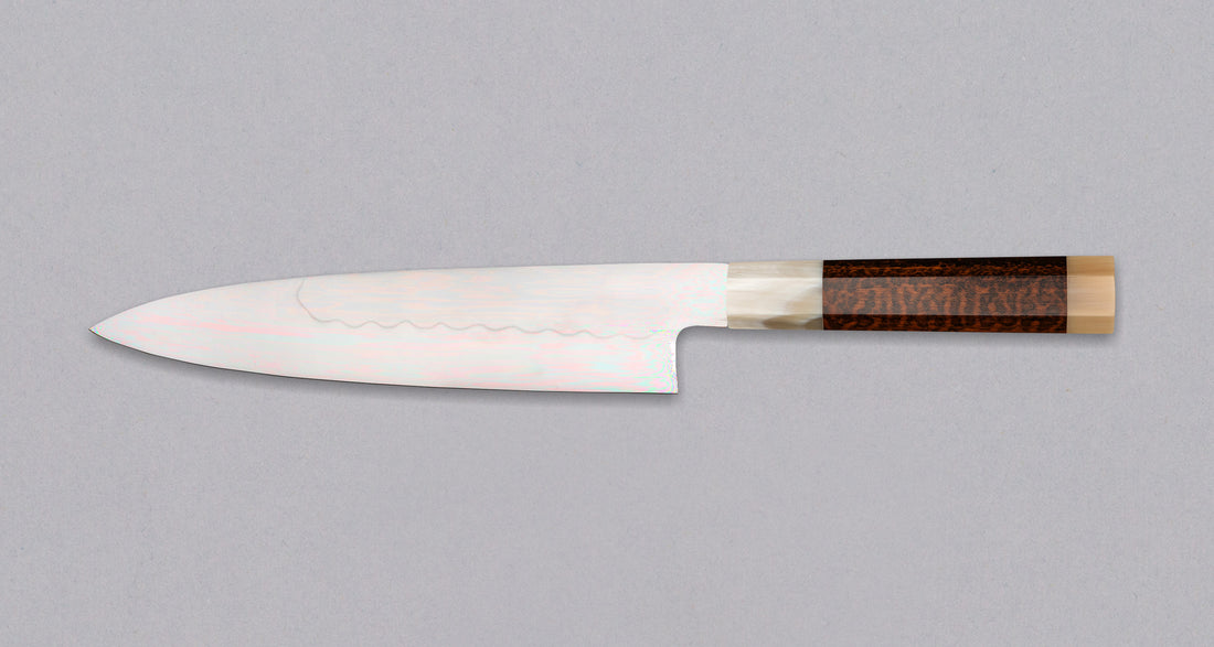 Izumiriki Honyaki Gyuto Shirogami #3 210mm (8.3")