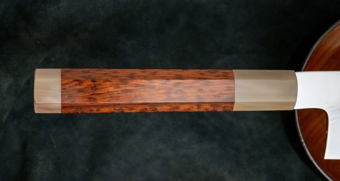 Izumiriki Honyaki Gyuto Shirogami #3 240mm (9.4")
