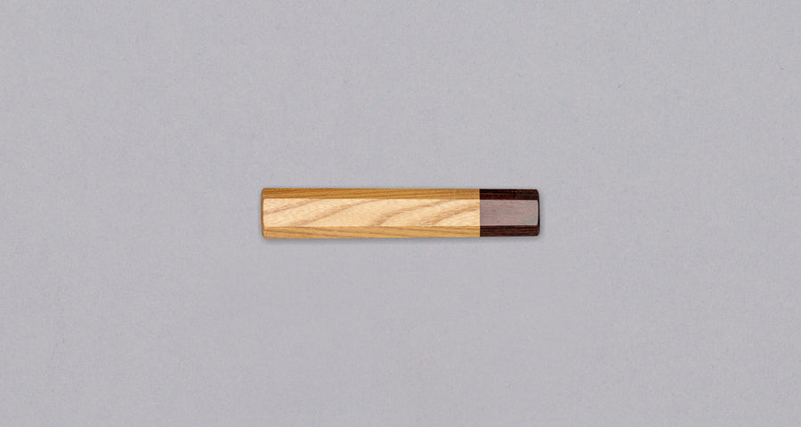 Japanese handle - Mahogany Zelkova Wood [octagon]