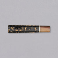 Japanese handle - Gold Carbon / Blond Buffalo [octagonal]