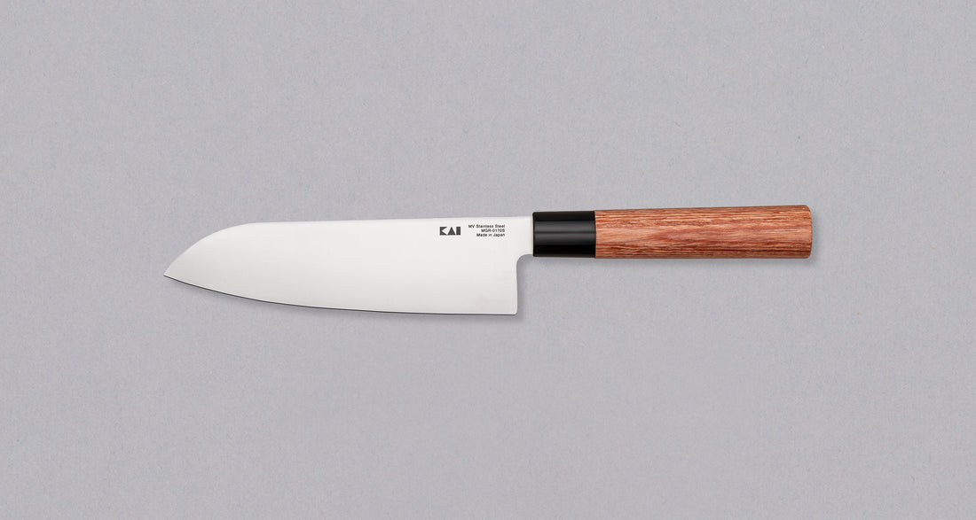 Kai Shun Seki Magoroku Red Wood Santoku 170mm (6.7")