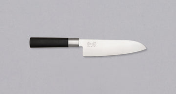 Kai Shun Wasabi Black Santoku 165mm (6.5")