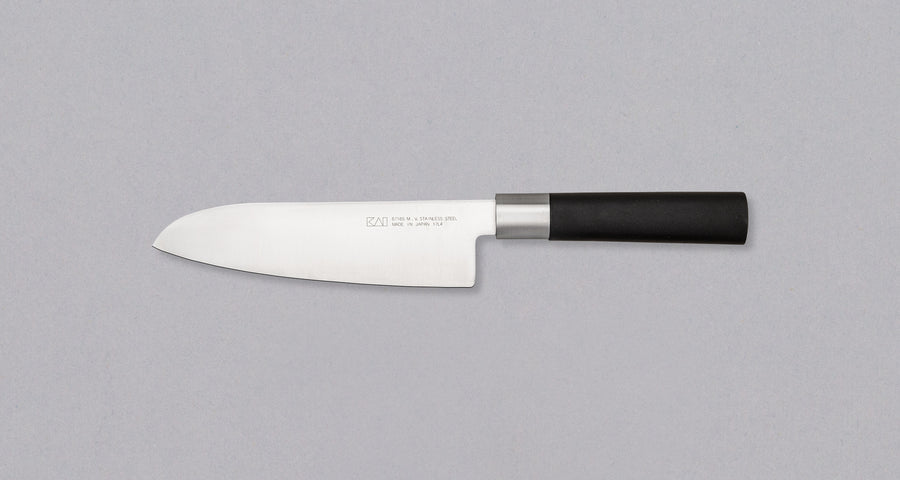 Kai Shun Wasabi Black Santoku 165mm (6.5")