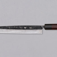 Kajiwara Sujihiki Aogami #2 Kuro-uchi Damascus 270mm (10.6")