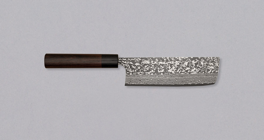 Kato Nakiri VG-10 Nickel Damascus 160mm (6.3") [Rosewood]