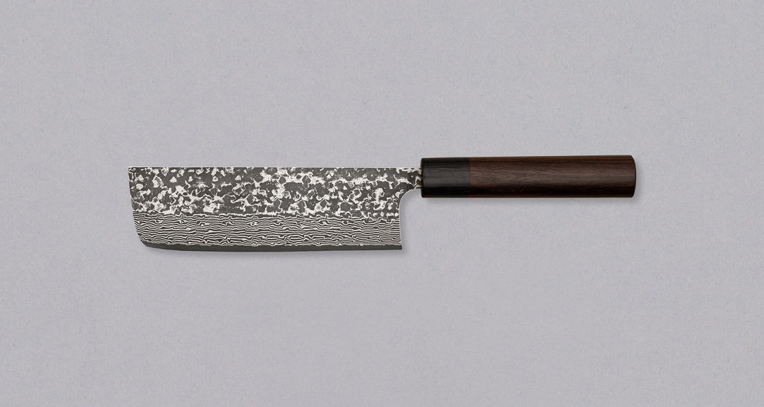 Kato Nakiri VG-10 Nickel Damascus 160mm (6.3") [Rosewood]