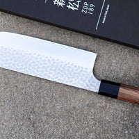 Kouhei-Shinmatsu ZDP-189 Nakiri Silver 170mm (6.7")