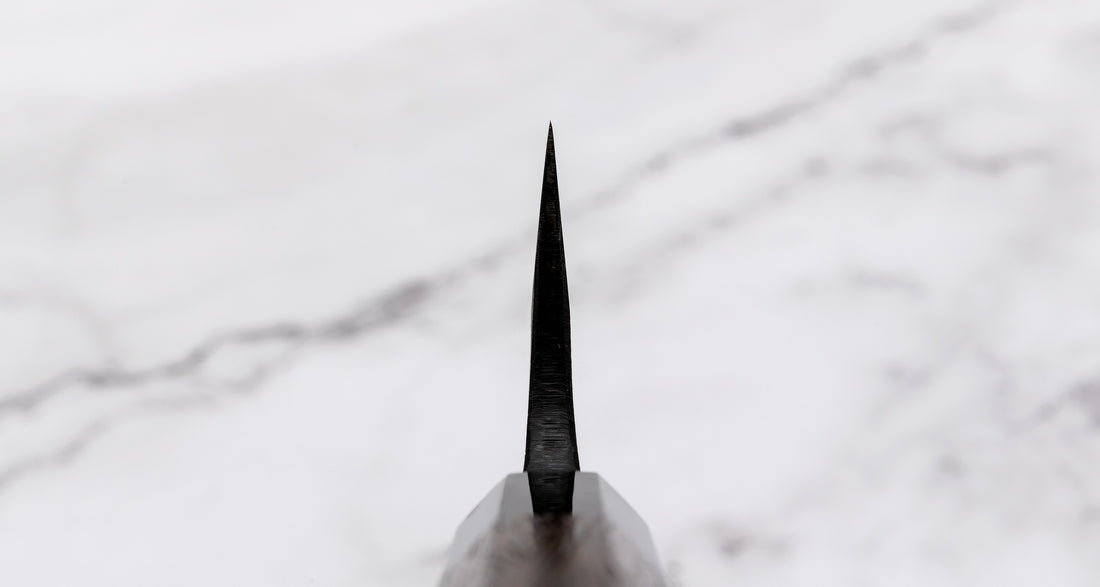 Kurokaze Ryo-Kiri-Deba Aogami #2 Kuro-uchi 150mm (5.9")