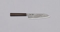 Kurozome Santoku VG-10 Nickel Damascus 180mm (7.1")