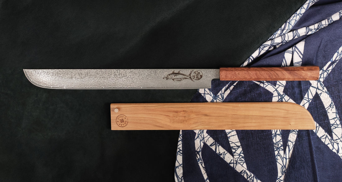 Maguro Kiri VG-10 Damascus 465mm (18.3")