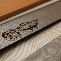 Maguro Kiri VG-10 Raindrop Damascus 465mm (18.3")