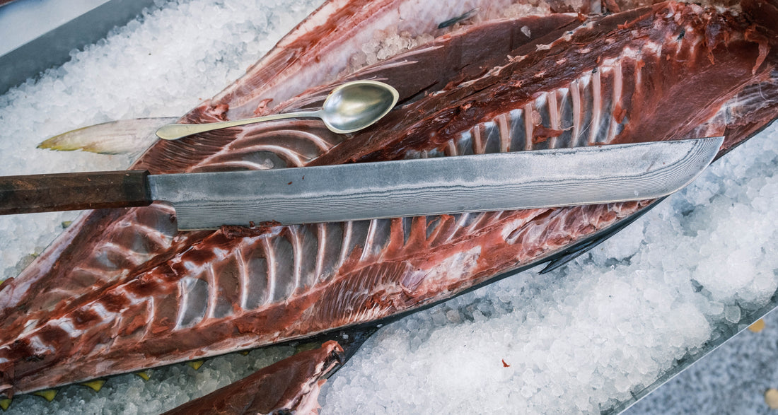 Maguro Kiri VG-10 Damascus 465mm (18.3")