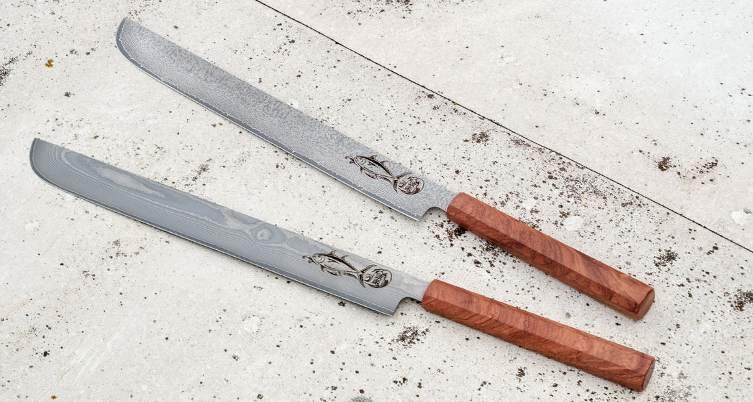 Maguro Kiri VG-10 Damascus 465mm (18.3")