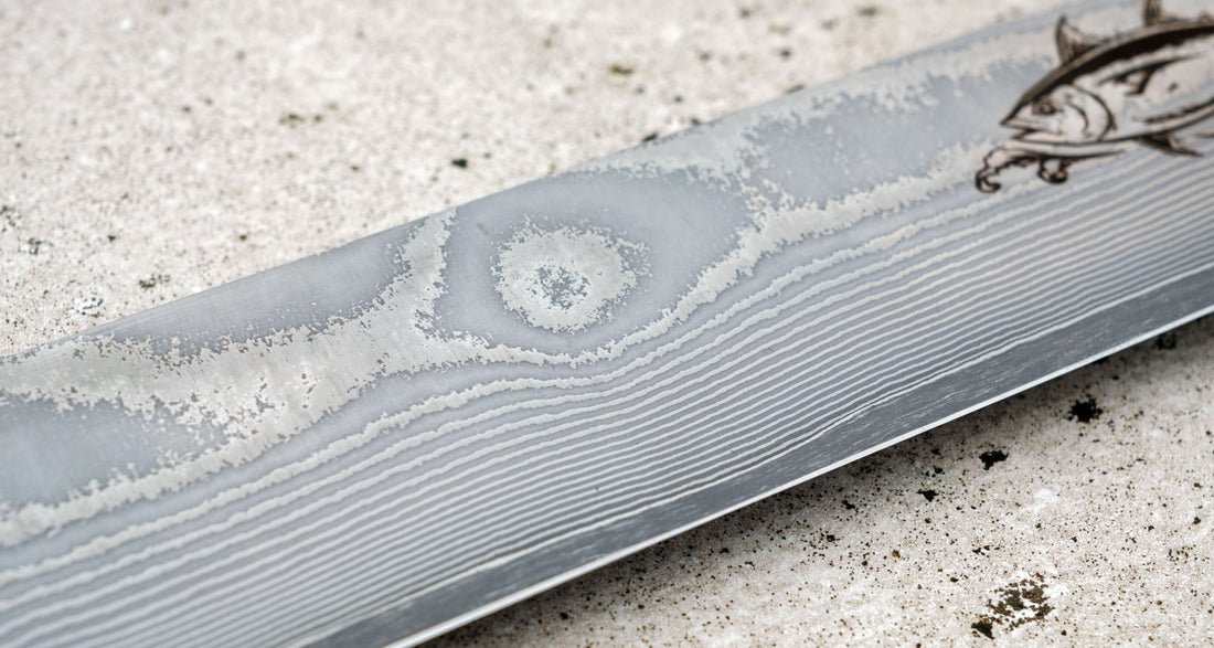Maguro Kiri VG-10 Layered Damascus 465mm (18.3")