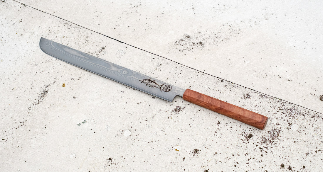 Maguro Kiri VG-10 Layered Damascus 465mm (18.3")