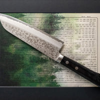 Etsu Village Damasco Santoku Nero 170mm (6.7")