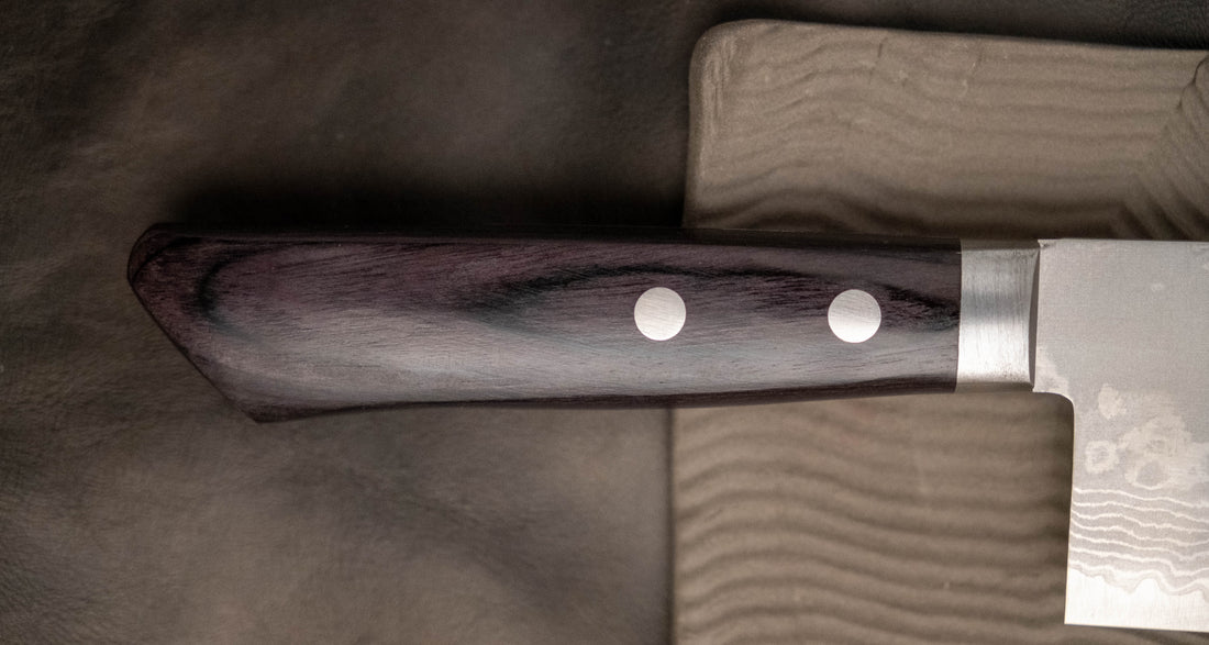 Etsu Village Wide Nakiri Damascus 165mm (6.5")