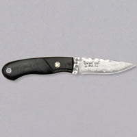 Mcusta Mike Irie Sport 100 Damascus VG-10 Black Micarta Fixed Blade [MC-0232DB]