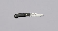 Mcusta Mike Irie Sport 100 Damascus VG-10 Black Micarta Fixed Blade [MC-0232DB]