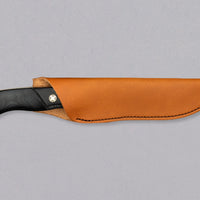 Mcusta Mike Irie Sport 100 Damascus VG-10 Black Micarta Fixed Blade [MC-0232DB]